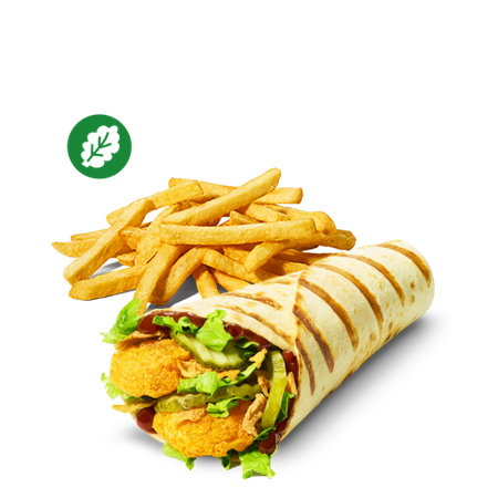 Plant-Based BBQ Mini Wrap