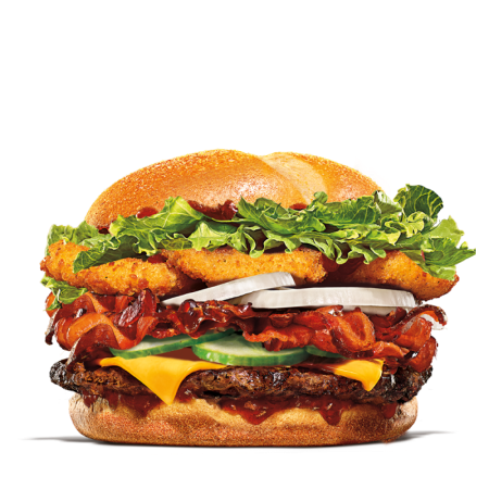 Summer Crunch Beef Burger Menu